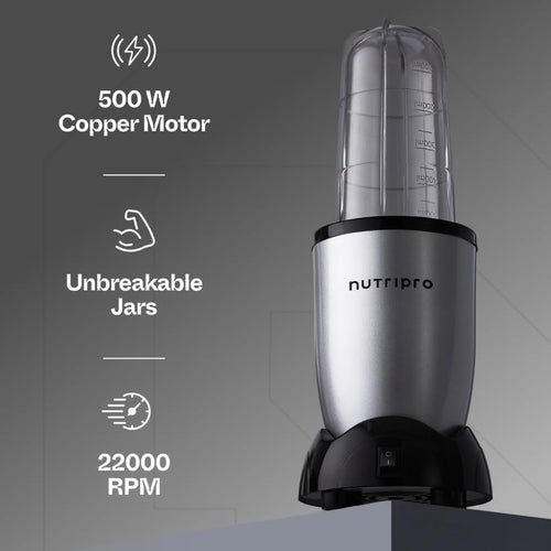 NutriPro 500W Juicer Mixer Grinder