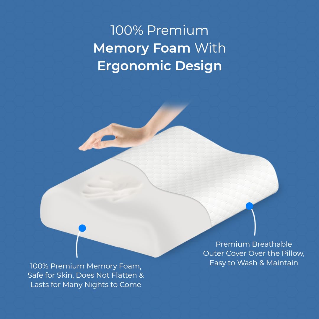 Orthopedic Cervical Memory Foam Pillow