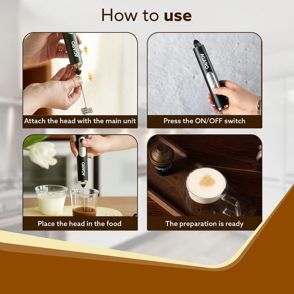 AGARO Electric Milk Frother