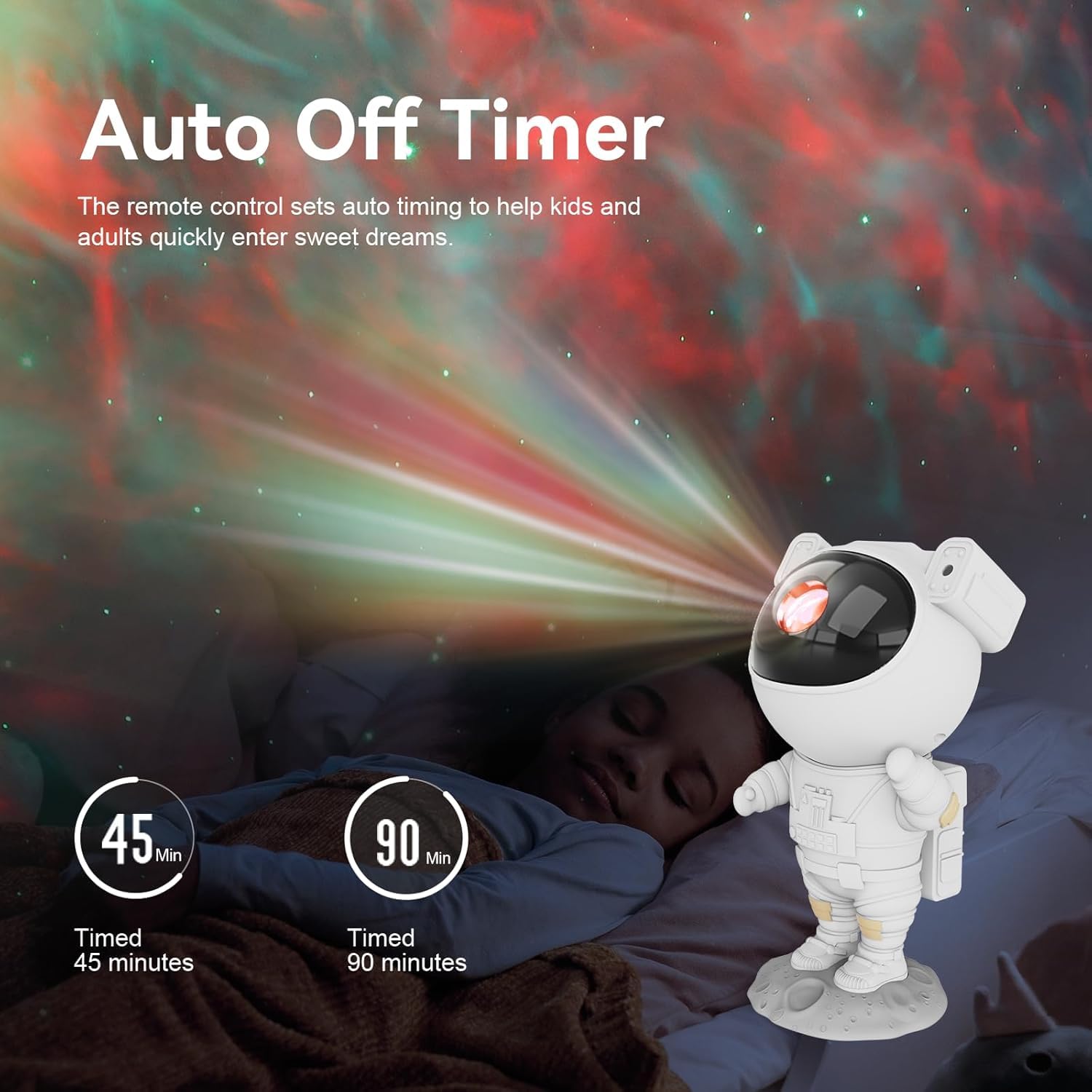Astronaut Galaxy Star Projector