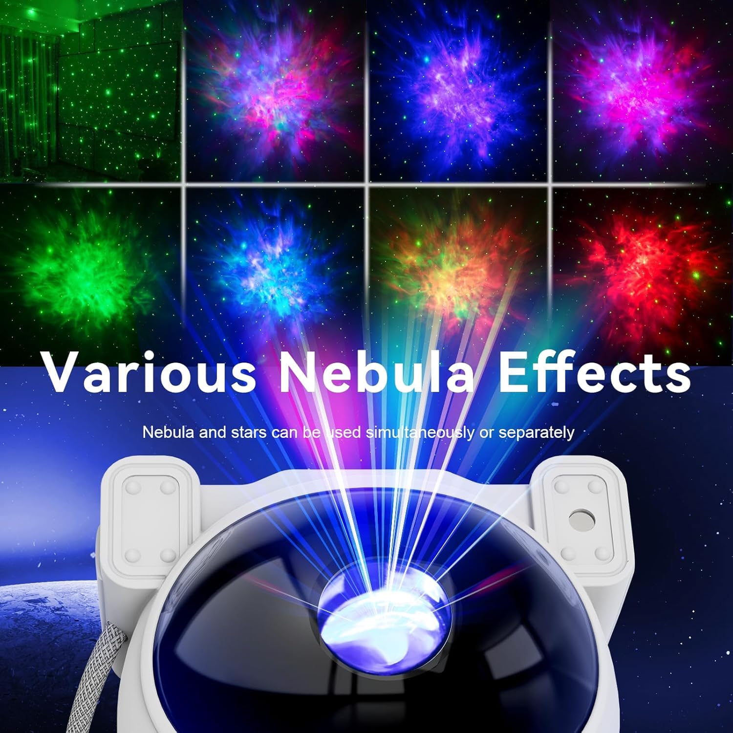 Astronaut Galaxy Star Projector