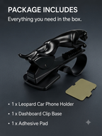 Jaguar Luxury Car Mobile Holder – Premium Dashboard & Air Vent Phone Mount | 360° Rotation