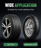 50PCS Tubeless Tire Repair Rubber Nail Kit – Quick Puncture Repair for Cars & Motorcycles | No Tire Removal Required