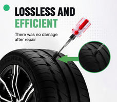 50PCS Tubeless Tire Repair Rubber Nail Kit – Quick Puncture Repair for Cars & Motorcycles | No Tire Removal Required
